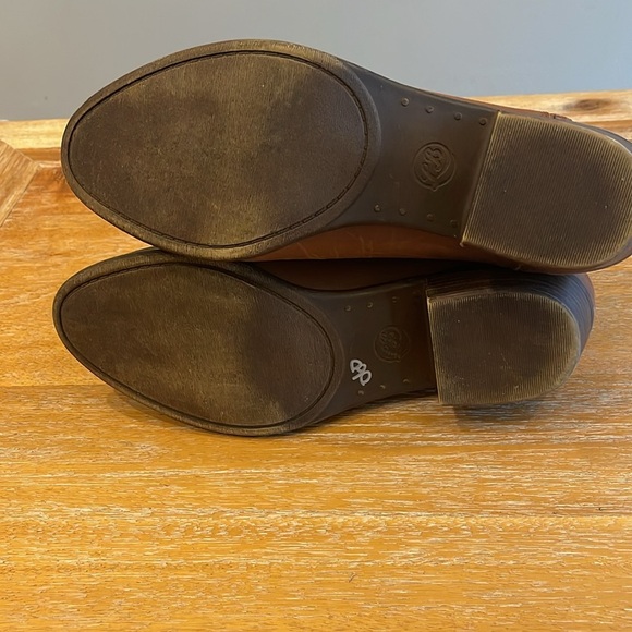 Lucky brand Burklee leather booties SZ 9 - Picture 10 of 11